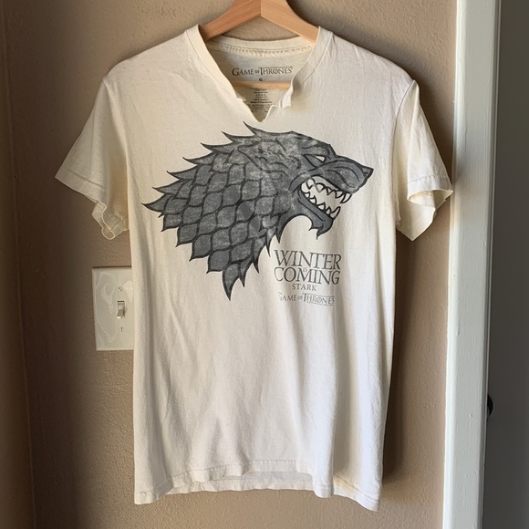 Games of Thrones Cream Short Sleeve T-shirt - Picture 2 of 5
